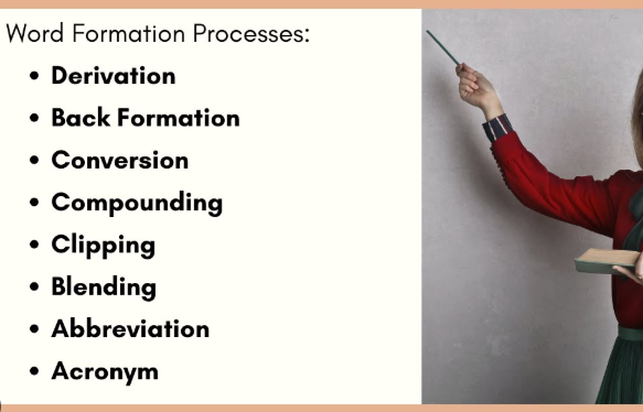 TOPIC 2: WORD FORMATION PROCESSES ~ ENGLISH F5 & F6