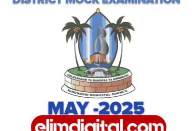 Improve Time Management – Learn to allocate time effectively across sections. FORM TWO DISTRICT MOCK EXAMINATION MAY 2025